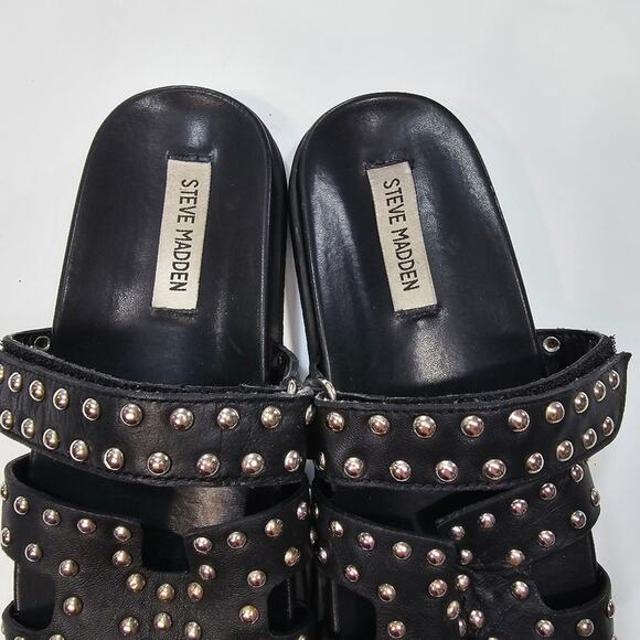Steve Madden Mayven Studded in Black - Picture 4 of 7